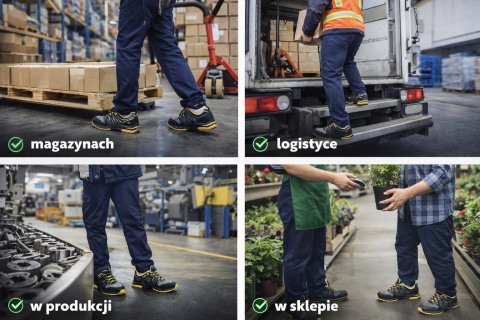 BUTY ROBOCZE MĘSKIE LEKKIE LETNIE BHP GOODYEAR U1502 S1P