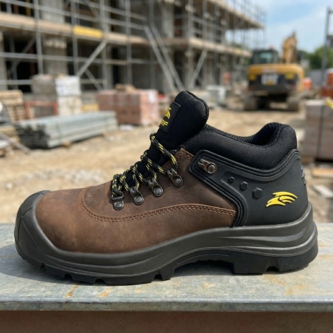 BUTY ROBOCZE MĘSKIE SKÓRZANE PÓŁBUTY BHP PERF PB1C SKÓRA S3