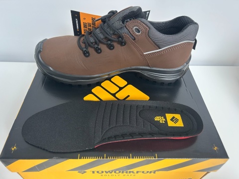 BUTY ROBOCZE MĘSKIE SKÓRZANE PÓŁBUTY BHP S3 HRO SRC IMOLA SKÓRA PREMIUM