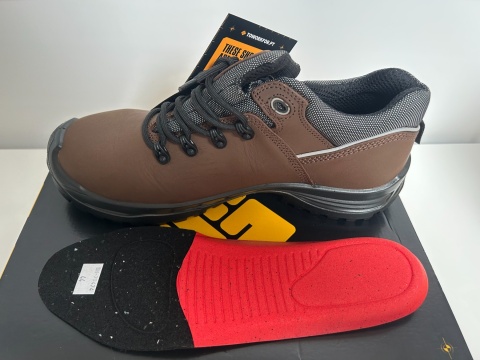 BUTY ROBOCZE MĘSKIE SKÓRZANE PÓŁBUTY BHP S3 HRO SRC IMOLA SKÓRA PREMIUM