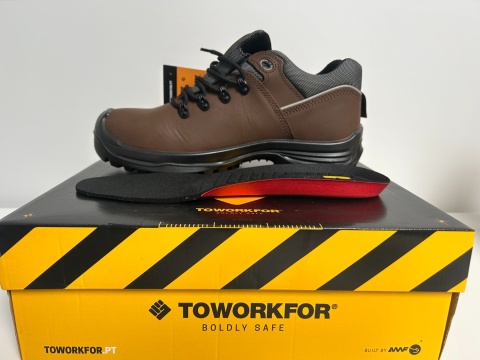 BUTY ROBOCZE MĘSKIE SKÓRZANE PÓŁBUTY BHP S3 HRO SRC IMOLA SKÓRA PREMIUM