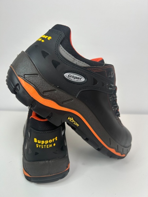 BUTY ROBOCZE MĘSKIE SKÓRZANE PÓŁBUTY S3 HRO HI SRC Grisport PORDOI CIEMNY BRĄZ