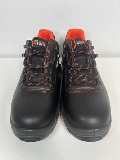 BUTY ROBOCZE MĘSKIE SKÓRZANE PÓŁBUTY S3 HRO HI SRC Grisport PORDOI CIEMNY BRĄZ