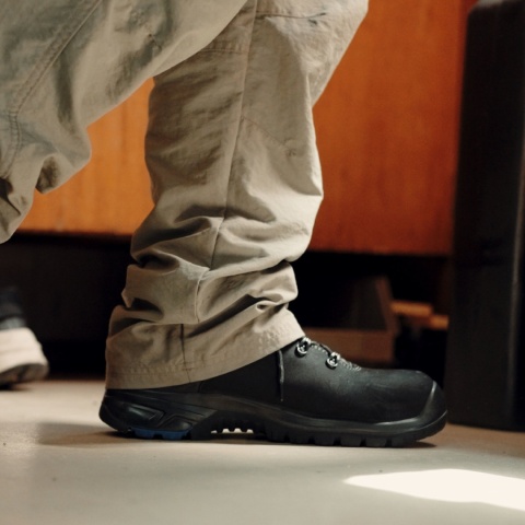 BUTY ROBOCZE MĘSKIE SKÓRZANE TRZEWIKI BHP MICHELIN S3 HRO SRC WHEELS