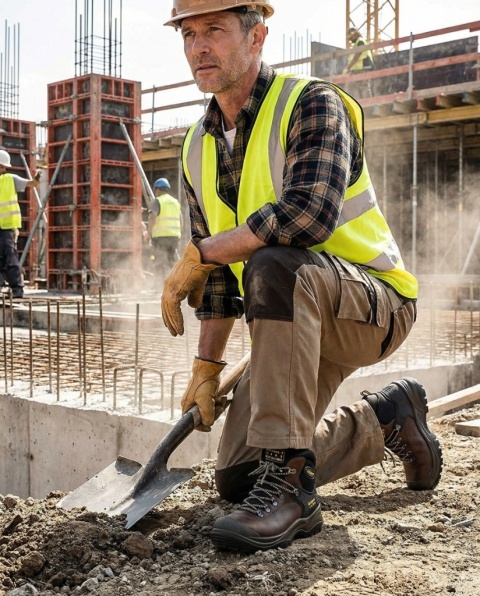 BUTY ROBOCZE MĘSKIE SKÓRZANE TRZEWIKI S3 HRO SRC Grisport CORTINA