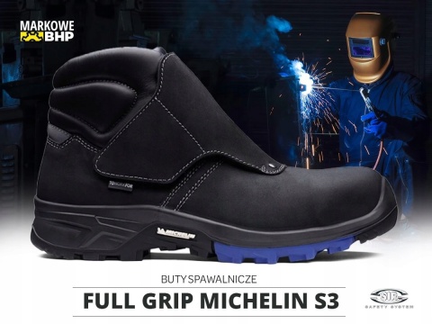 Buty spawalnicze ochronne BHP S3 SRC HRO FUEL Michelin Full Grip Toworkfor skóra