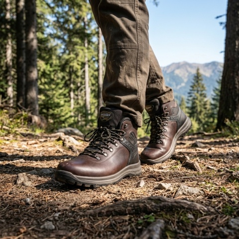 BUTY TREKKINGOWE GRISPORT SKÓRA 13229P8G PECOS 2.0 Brąz