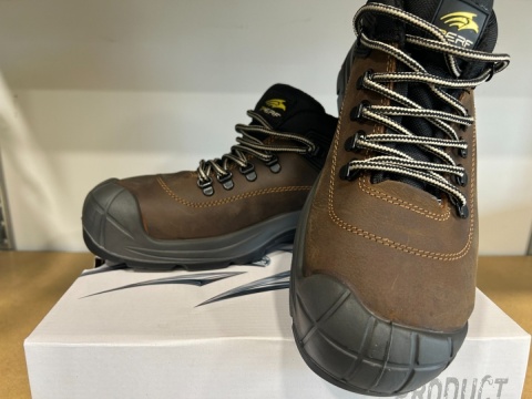 Buty Robocze BHP S3 SRC PERF PB1C Skóra Licowa 200J Stalowy Nosek