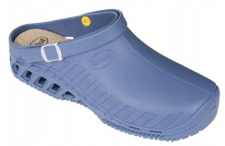 CHODAKI GUMOWE KLAPKI MEDYCZNE CLOG EVO SCHOLL BŁĘKITNY