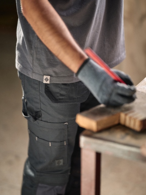 Koszulka robocza T-shirt ToWorkFor Szybkoschnąca FastDry Oddychająca Unisex Szara r.M-XXL