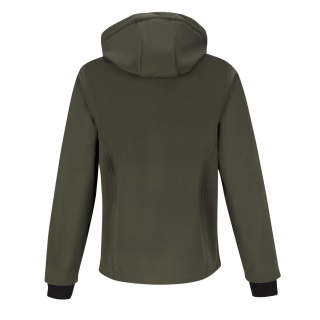 Kurtka Softshell ToWorkFor 1U50.40 Wiatroodporna Odpinany kaptur Zielona r.M-XXL