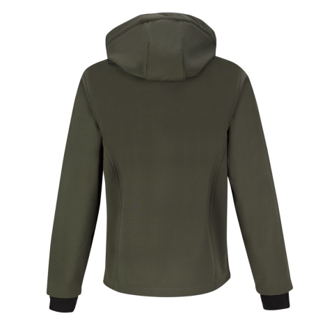 Kurtka Softshell ToWorkFor 1U50.40 Wiatroodporna Odpinany kaptur Zielona r.M-XXL