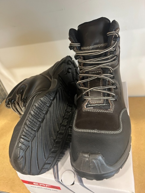 SKÓRZANE BUTY ROBOCZE BHP PERF SHOOTER BROWN S3 SRC SKÓRA LICOWA ROZ.46