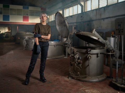 Spodnie Robocze CARGO GRANATOWE ToWorkFor – Wytrzymałe i Wygodne Spodnie BHP z Kieszeniami roz 46-54