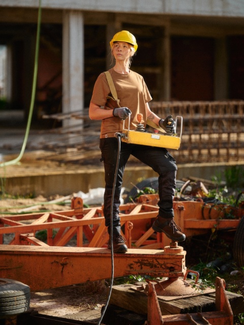 Spodnie Robocze CARGO GRANATOWE ToWorkFor – Wytrzymałe i Wygodne Spodnie BHP z Kieszeniami roz 46-54