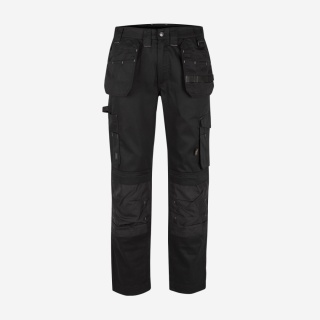 Spodnie Robocze HOLSTER BLACK ToWorkFor Kieszenie Monterskie Cordura Roz. 46-54