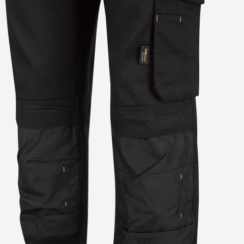 Spodnie Robocze HOLSTER BLACK ToWorkFor Kieszenie Monterskie Cordura Roz. 46-54