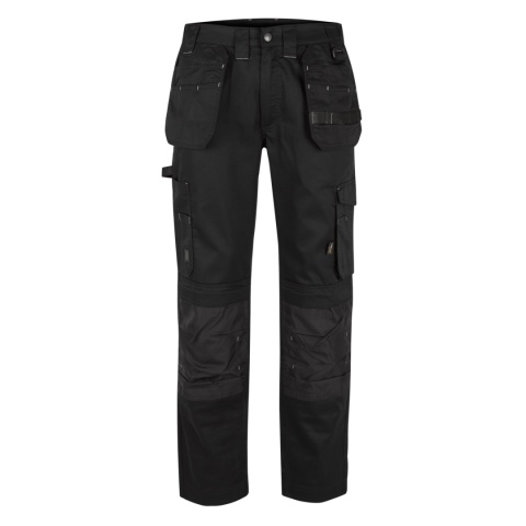 Spodnie Robocze HOLSTER BLACK ToWorkFor Kieszenie Monterskie Cordura Roz. 46-54