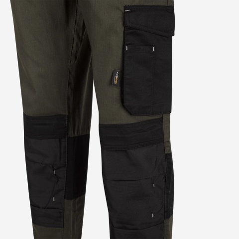 Spodnie Robocze HOLSTER GREEN ToWorkFor Kieszenie Monterskie Cordura Roz. 46-54