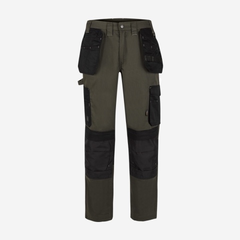 Spodnie Robocze HOLSTER GREEN ToWorkFor Kieszenie Monterskie Cordura Roz. 46-54