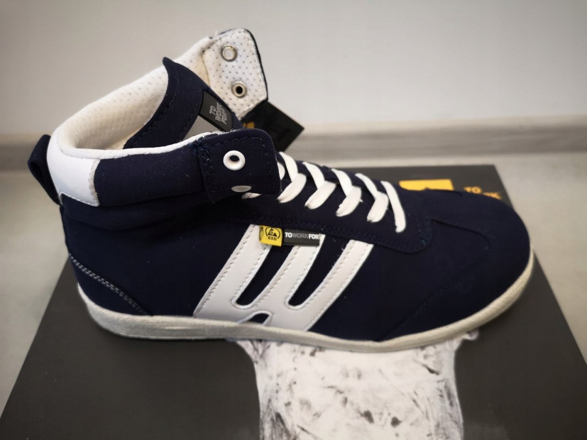 BUTY OBUWIE ROBOCZE BHP S3 SRC ESD OLLIE NAVY r. 40 - 46 BUTY OBUWIE ROBOCZE BHP S3 SRC ESD OLLIE NAVY r. 40 - 46