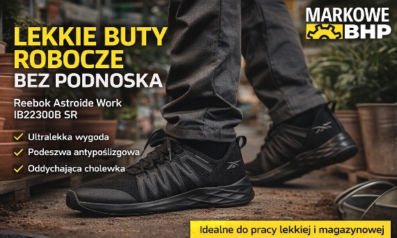 💡 Komfort pracy bez kompromisów – nowoczesne buty robocze bez podnoska
